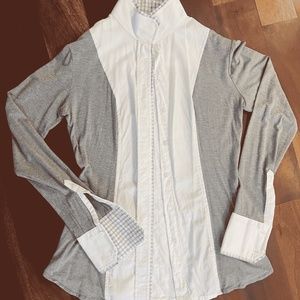 Equestrian Button Down Show Shirt - SM